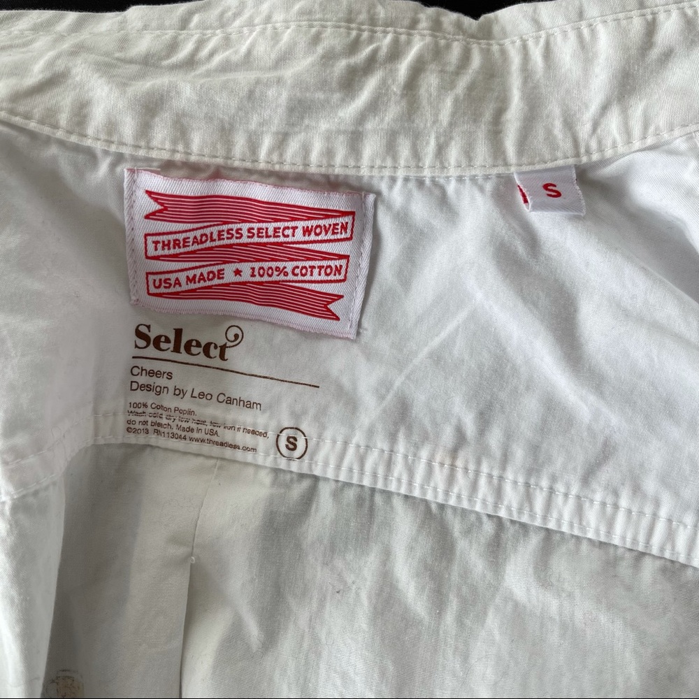 Threadless Select “Cheers” Button Up - image 6